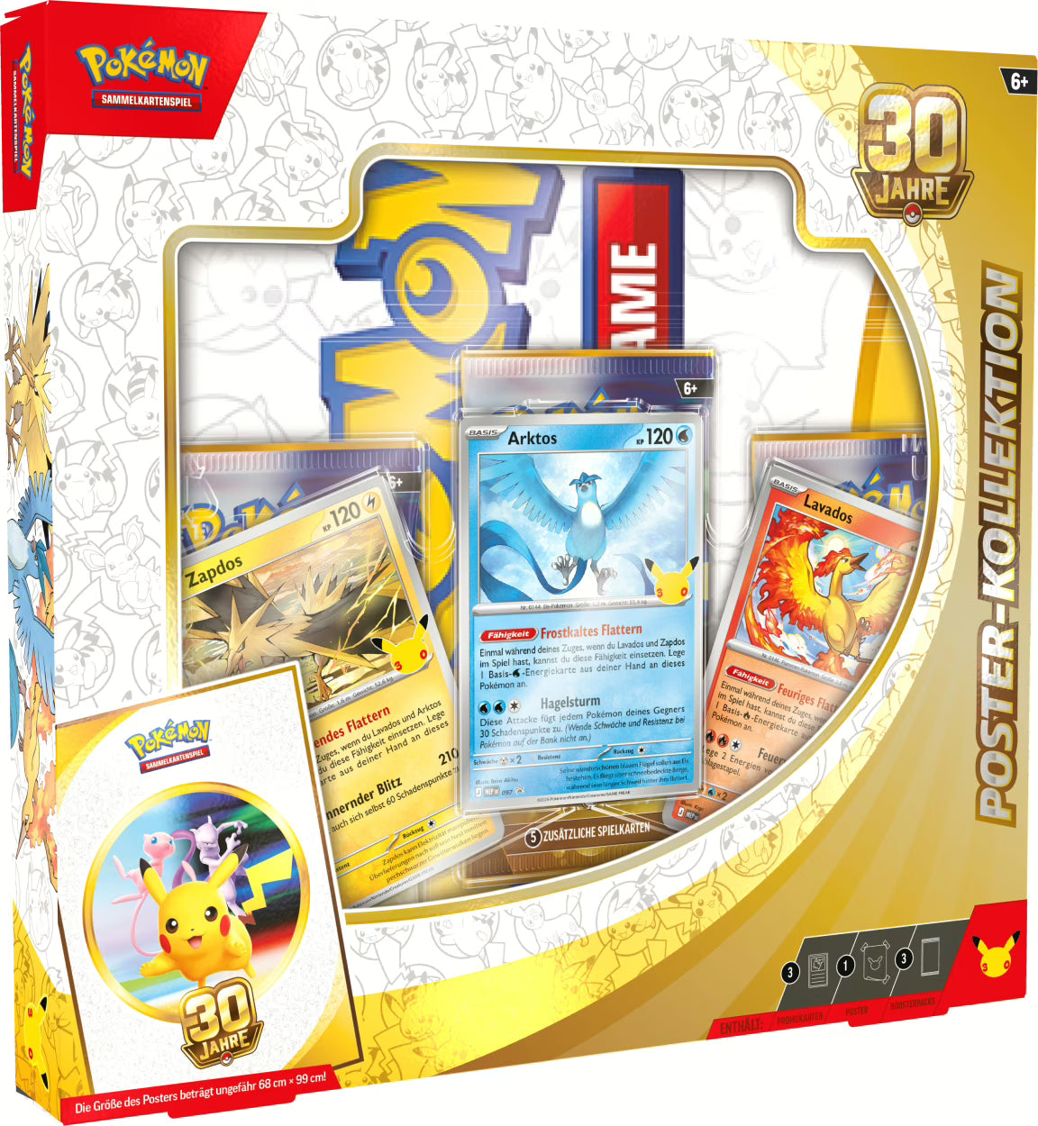 Pokémon 30 Jahre Poster-Kollektion