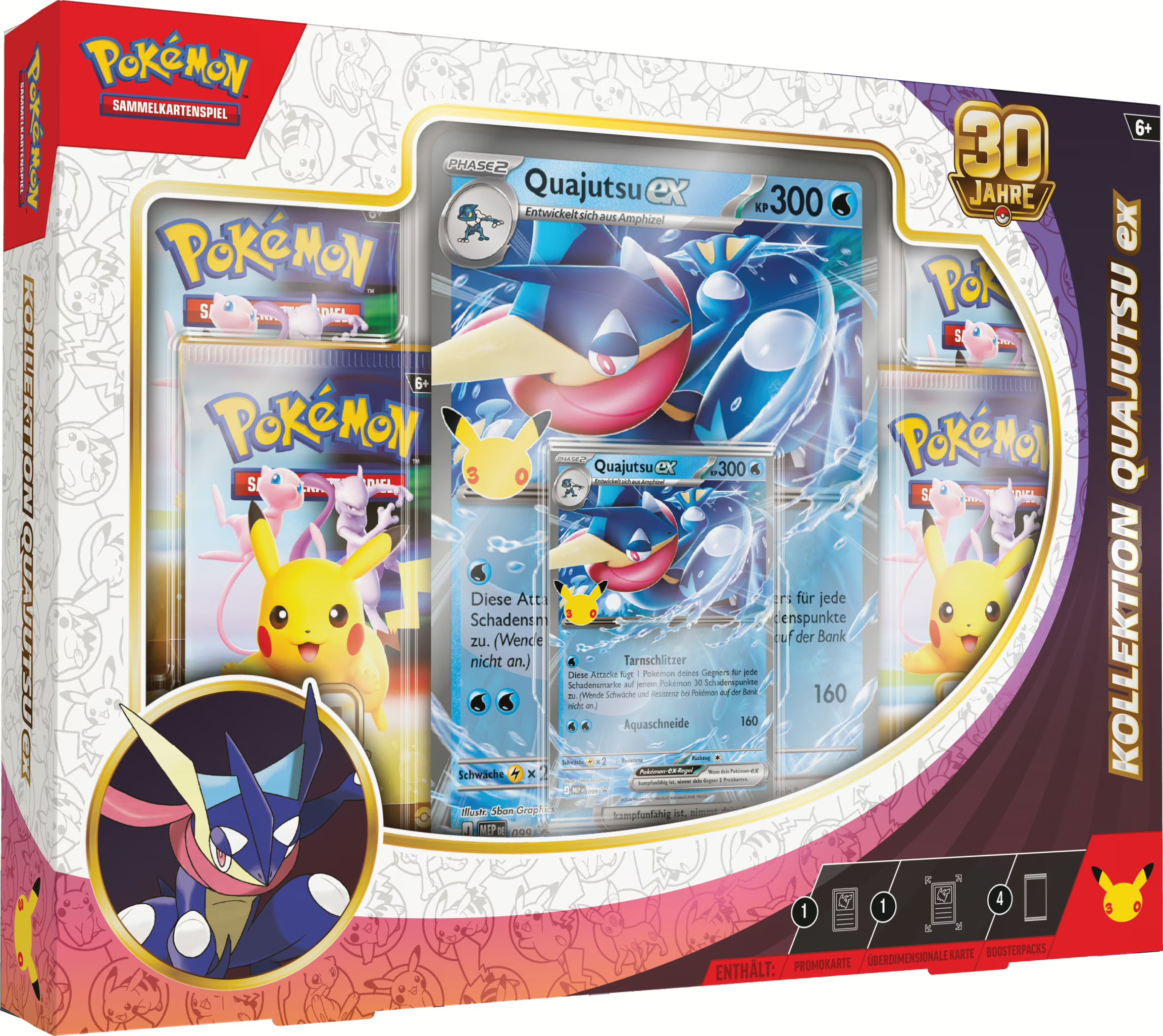 Pokémon 30 Jahre Quajutsu-ex Kollektion