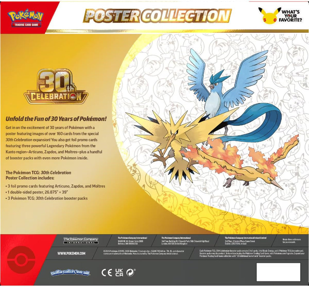 Pokémon 30th Celebration Poster Collection (ENG)
