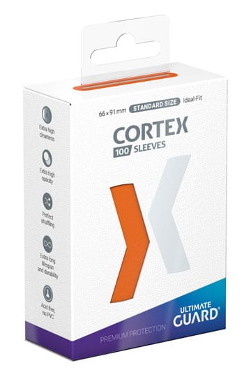 Ultimate Guard Cortex Sleeves Standardgröße Orange (100)