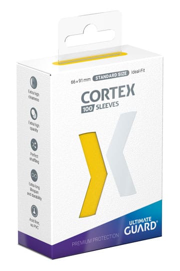 Ultimate Guard Cortex Sleeves Standardgröße Yellow (100)