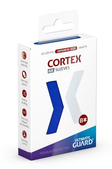 Ultimate Guard Cortex Sleeves Japanische Größe Blau (60)