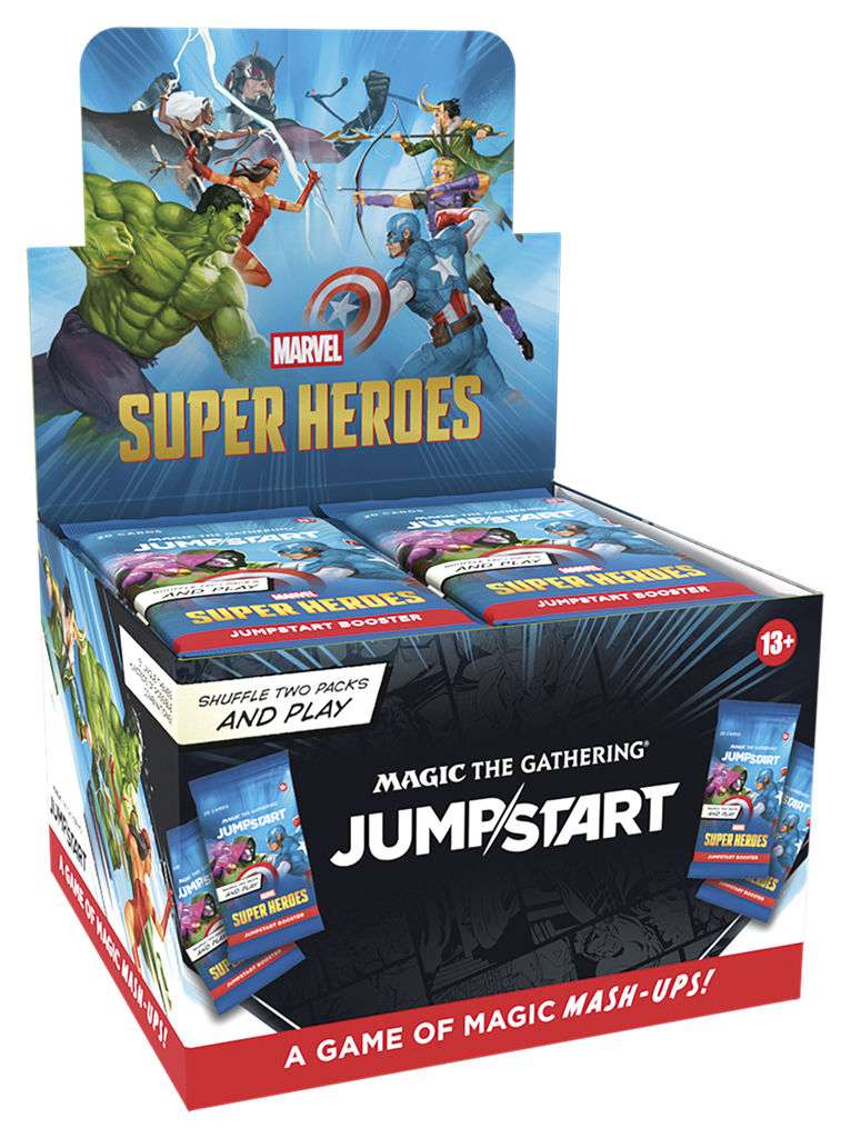 Magic: The Gathering | Marvel Super Heroes Jumpstart-Booster-Display