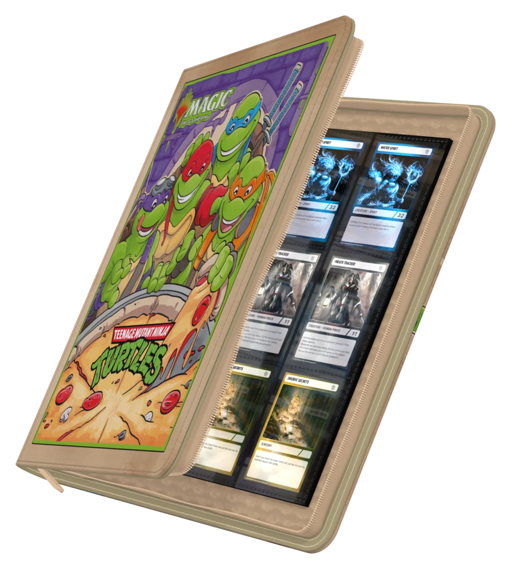 Zipfolio 480 Xenoskin Magic: The Gathering | Teenage Mutant Ninja Turtles - Pizza Box