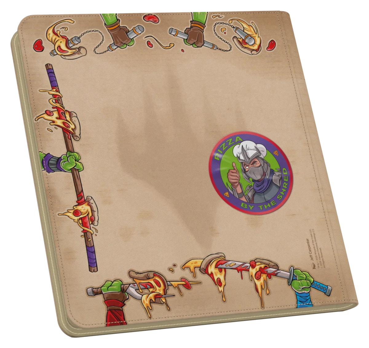 Zipfolio 480 Xenoskin Magic: The Gathering | Teenage Mutant Ninja Turtles - Pizza Box
