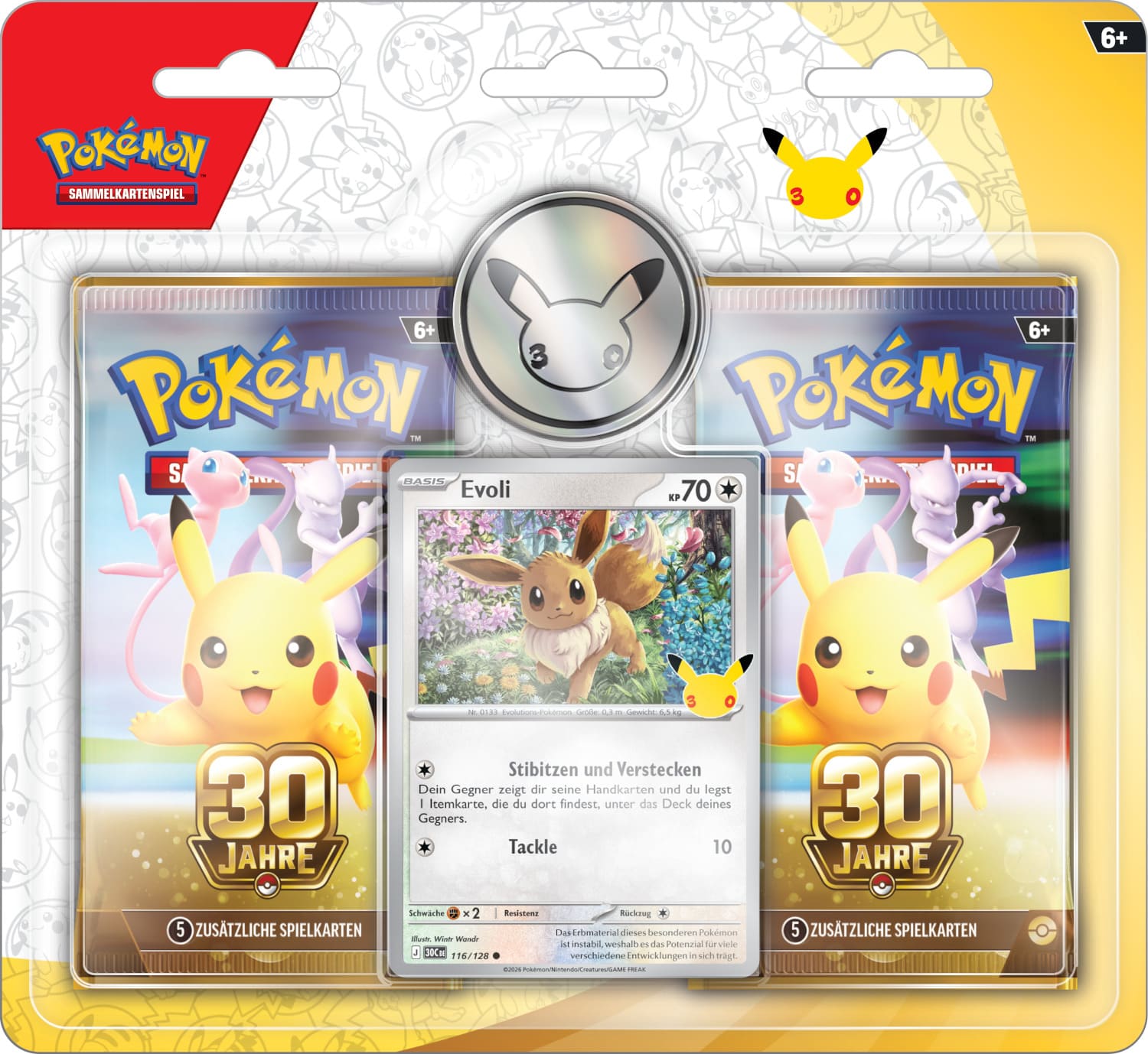 Pokémon 30 Jahre 2-Pack Blister