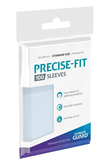 Ultimate Guard Precise-Fit Sleeves Standardgröße Transparent (100)