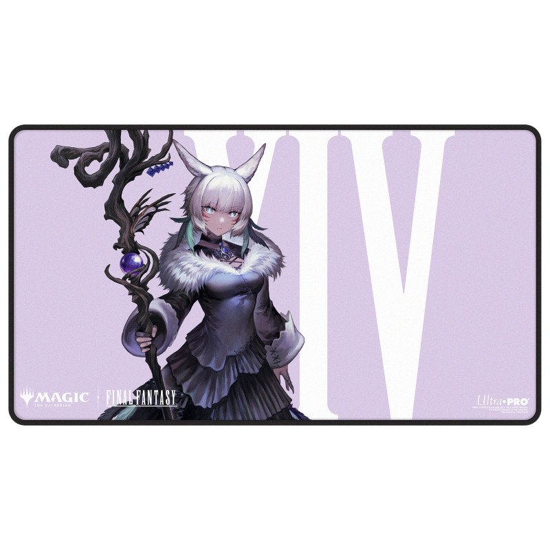 UP - Magic: The Gathering: Black-Stitched Playmat: FINAL FANTASY: Y'shtola, Night's Blessed