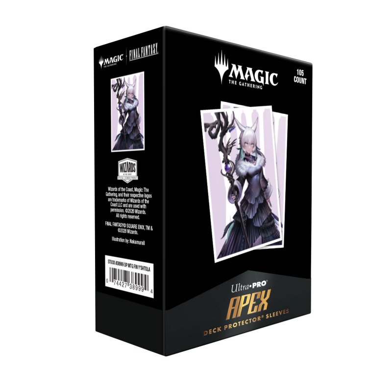 UP - Magic: The Gathering: Apex Deck Protector Sleeves: FINAL FANTASY: Y'shtola, Night's Blessed (105 Sleeves)