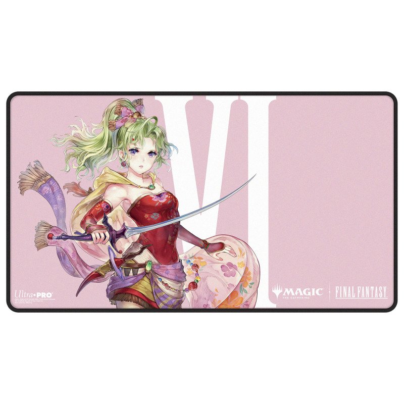 UP - Magic: The Gathering: Black-Stitched Playmat: FINAL FANTASY: Terra, Herald of Hope
