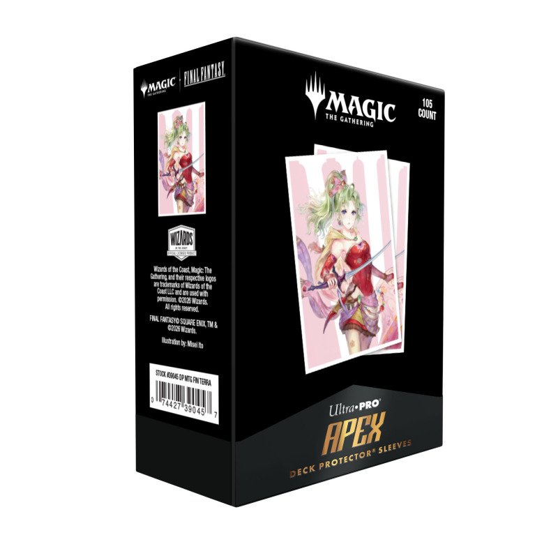 UP - Magic: The Gathering: Apex Deck Protector Sleeves: FINAL FANTASY: Terra, Herald of Hope (105 Sleeves)