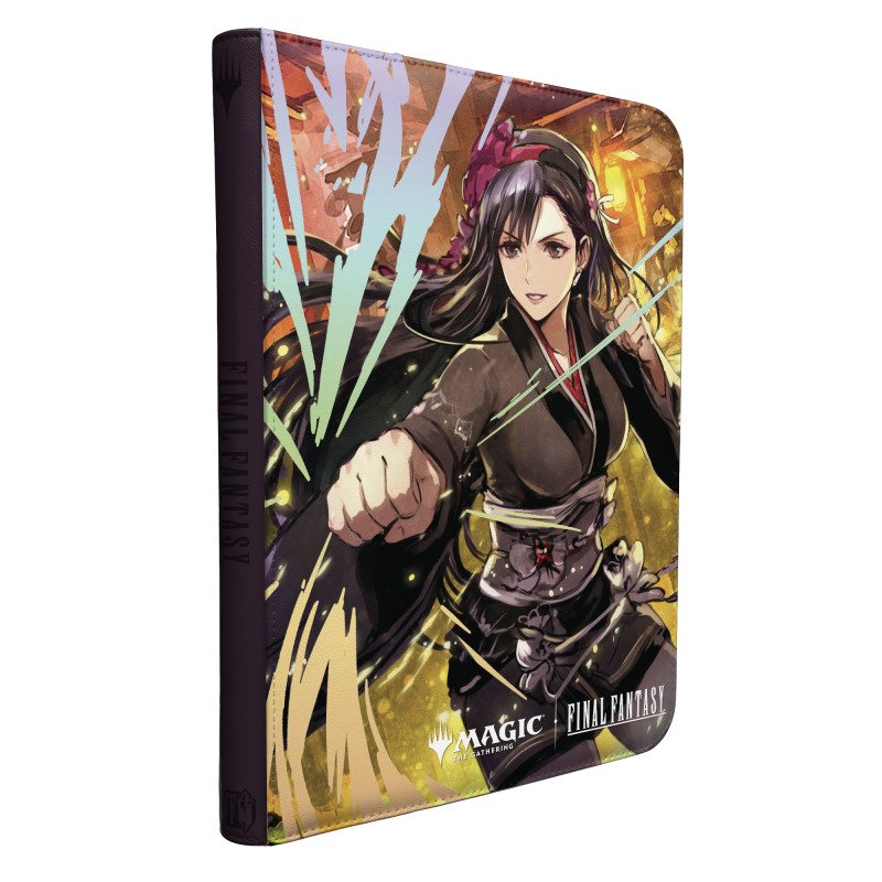 UP - Magic: The Gathering: 9-Pocket Premium Zippered PRO-Binder: FINAL FANTASY: Tifa Lockhart