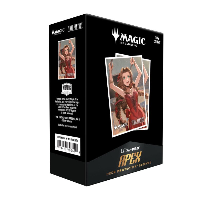 UP - Magic: The Gathering: Apex Deck Protector Sleeves: FINAL FANTASY: Aerith Gainsborough (105 Sleeves)