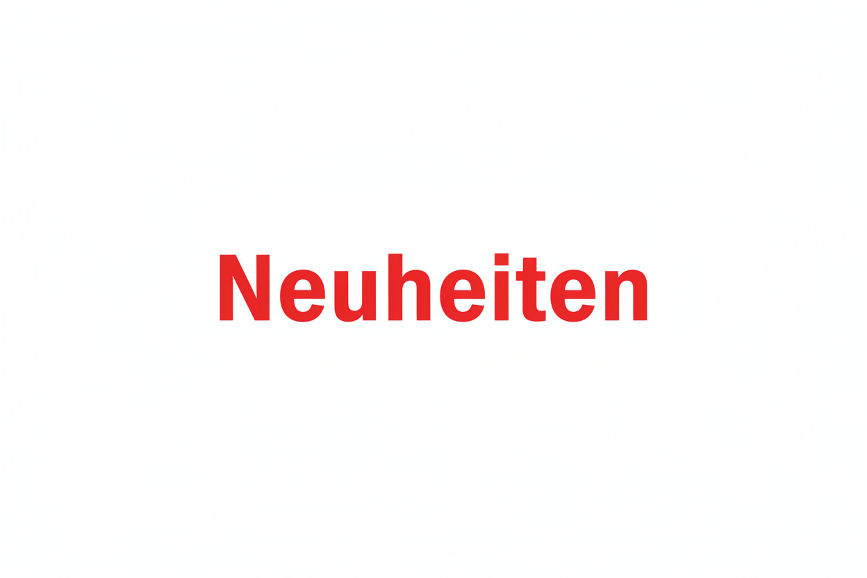Neuheiten Kollektion